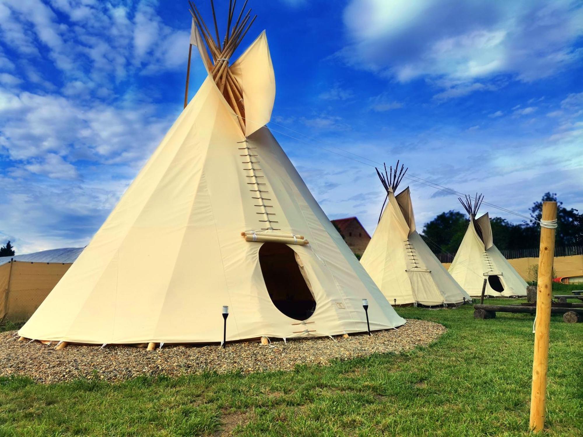 Teepee Camp Lounky Hotel Chodouny Exterior foto